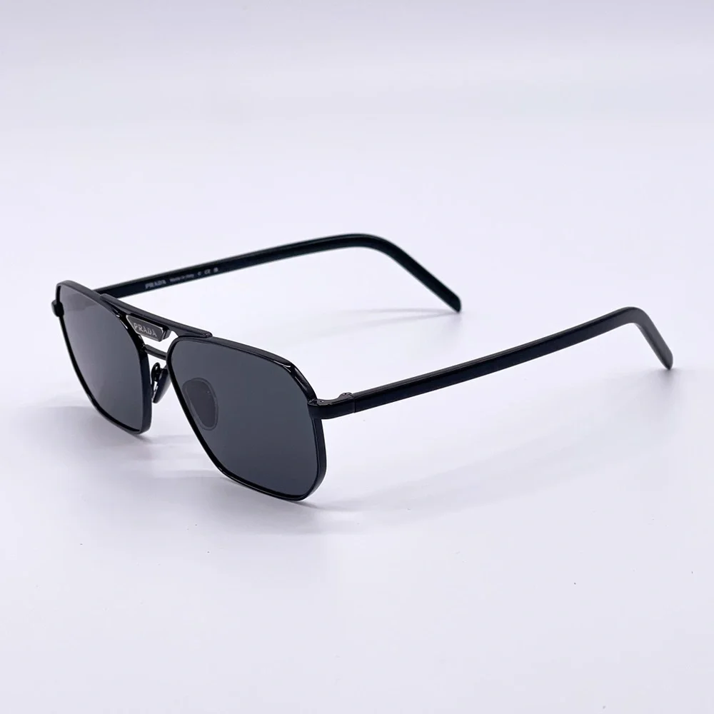 NEW PRADA PR58YS 1AB5S0 UNISEX EYEWEAR PRADA SPR 58Y BLACK SUNGLASSES PR 58YS